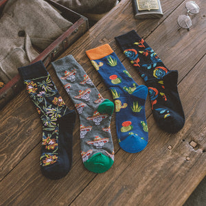 Retro Suit Socks 4 pairs