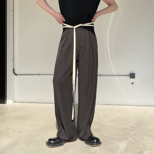 Simple Drawstring Pants