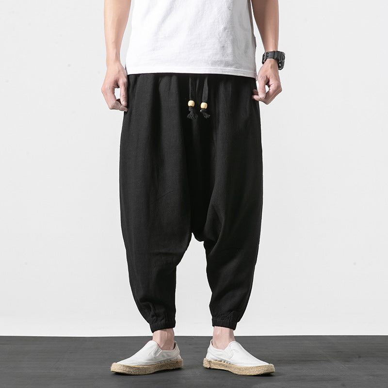 Loose Lantern Crotch Pants