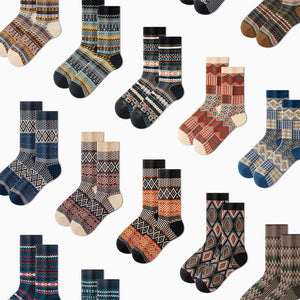 Ethnic Cotton Socks