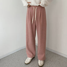 Load image into Gallery viewer, Straight Drape Wide Leg Knit Pants
