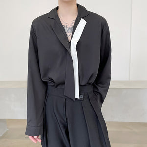 Drape Long-sleeved Shirt