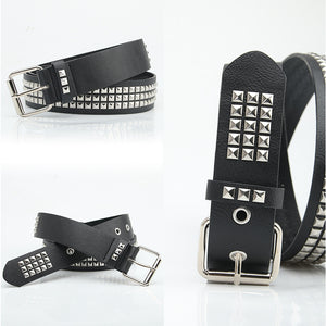 Punk Pyramid Studs Belt