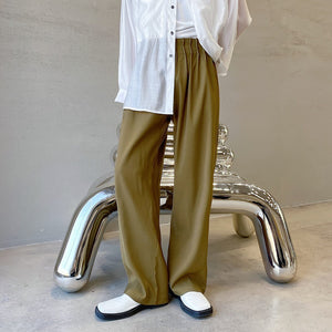 Three-dimensional Pressed Pleated Trousers