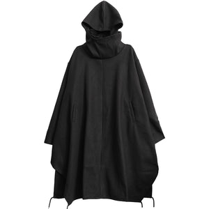 Long Loose Hooded Coat