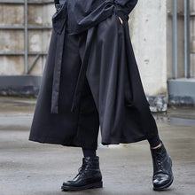 Load image into Gallery viewer, Dark Casual Hakama Pants
