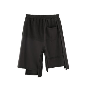 Irregular Panel Shorts