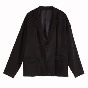 Wide Drop Shoulder Blazer