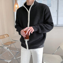 Load image into Gallery viewer, Thickened Zip Knitted Cardigan
