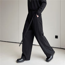 Load image into Gallery viewer, Elasticized Loose Straight Leg Trousers
