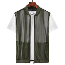 Load image into Gallery viewer, Summer Ultra Thin Mesh Vest Jacket
