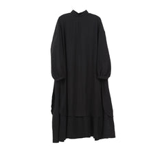 Load image into Gallery viewer, Simple Irregular Long Sleeve Dress
