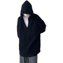 Load image into Gallery viewer, Knitted Hooded Sweater
