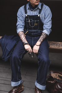 American Retro Denim Overalls