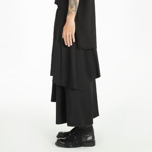 Loose Wide Leg Casual Culottes