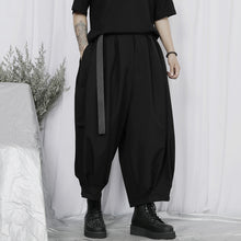 Load image into Gallery viewer, Japanese Large Pocket Casual Wide-leg Pants
