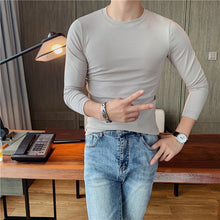 Load image into Gallery viewer, Slim Fit Stretch Long Sleeve T-Shirt
