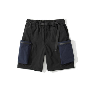 Panelled Pocket Cropped Shorts