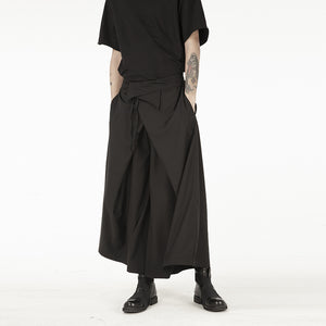 High Waist Wide-leg Pants