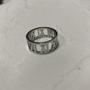 Hollow Titanium Steel Ring