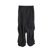 Load image into Gallery viewer, Multidirectional Fold Baggy Pants
