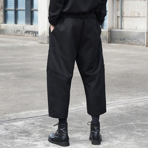 Cropped Woolen Pants