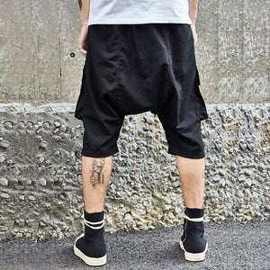 Large Pocket Casual Cross Pants