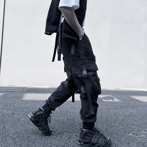 Techwear Multi Strap Cargo Pants