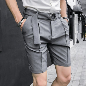 Summer Slim Suit Shorts