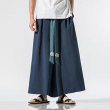 Load image into Gallery viewer, Cotton Linen Casual Wide Leg Harem Pants
