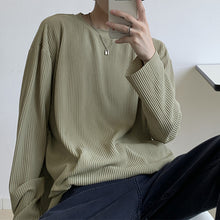 Load image into Gallery viewer, Thin Simple Solid Color Pullover Long Sleeve T-Shirt
