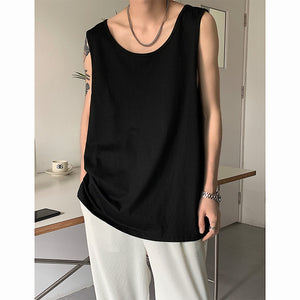 Summer Cotton Tank Top Sleeveless T-Shirt