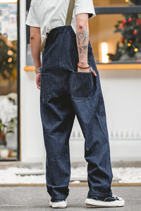 Retro Denim Overalls