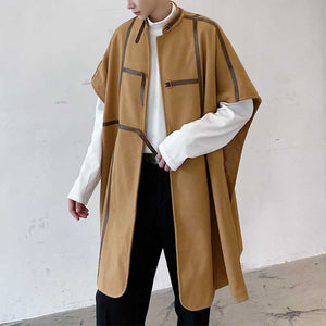 Mid Length Retro Cape Coat