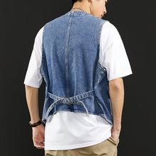 Load image into Gallery viewer, Summer Denim Casual Vest
