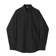 Load image into Gallery viewer, Loose Solid Long-sleeved Shirt
