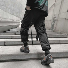 Load image into Gallery viewer, Techwear Dark Streamer Pants
