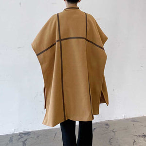 Mid Length Retro Cape Coat