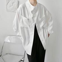 Load image into Gallery viewer, Japanese Minimalist Half Turtleneck Shirt
