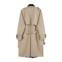 Load image into Gallery viewer, Fake Two-piece Mid-length Trench Coat
