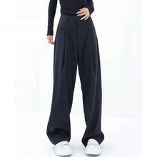 Load image into Gallery viewer, High Waist Drape Wide Leg Pants
