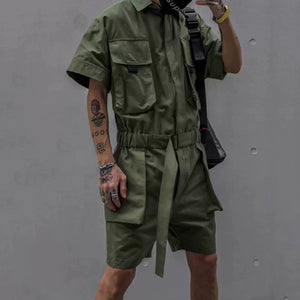 Vintage Solid Overalls