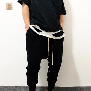 Drop Drawstring Trousers