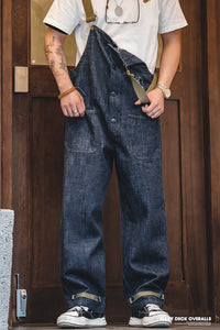 Retro Denim Overalls