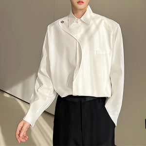 Long Sleeve Asymmetric Shirt