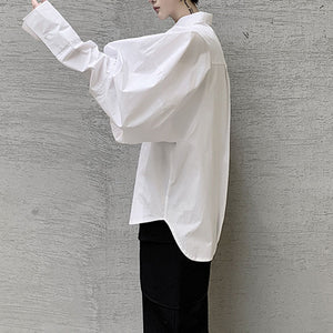 Puff Sleeve Loose Shirt