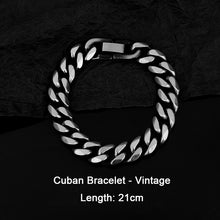 Load image into Gallery viewer, Titanium Steel Cuban Bracelet
