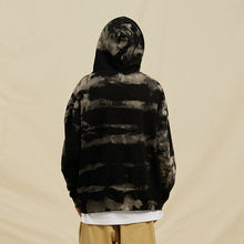 Load image into Gallery viewer, Cotton Tie Dye Crew Neck Hooded Sweatshirt
