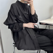 Load image into Gallery viewer, Japanese Minimalist Half Turtleneck Shirt
