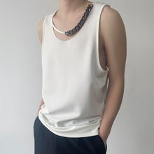 Load image into Gallery viewer, Metal Chain Decoration Camisole Vest
